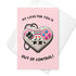 Video Gamer Valentine's Day Greeting Card